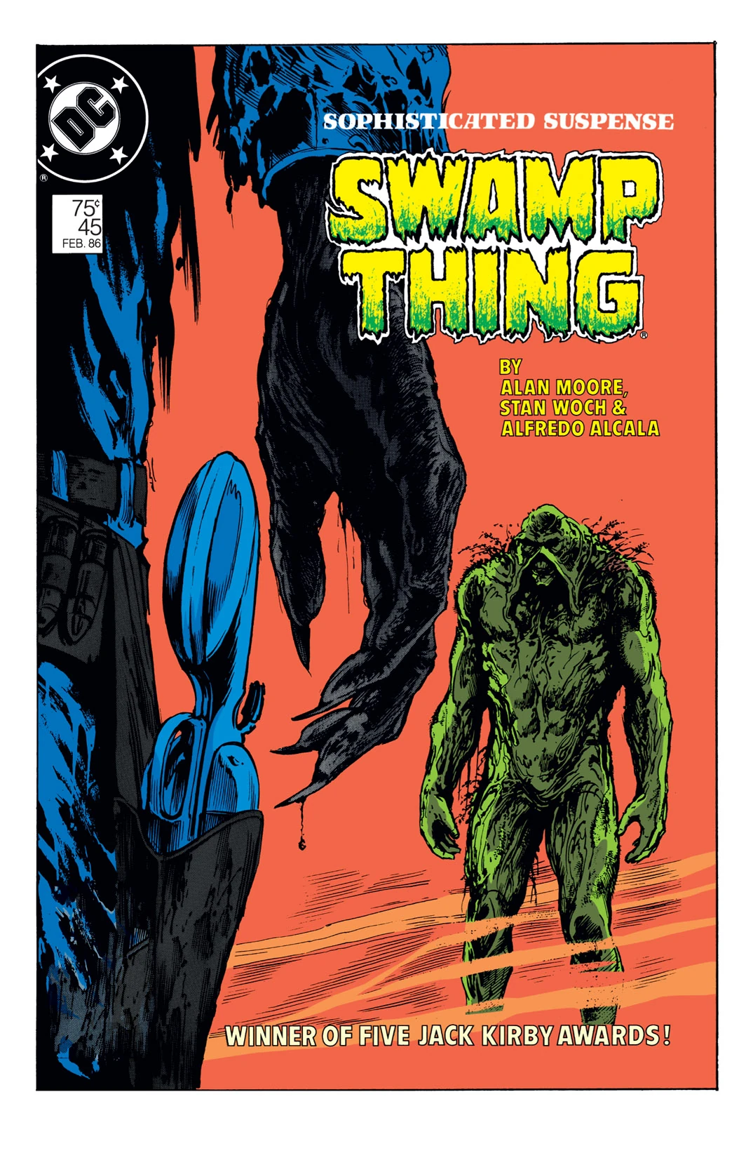 Swamp Thing #45 (DC, 1986 — Cover A) cover